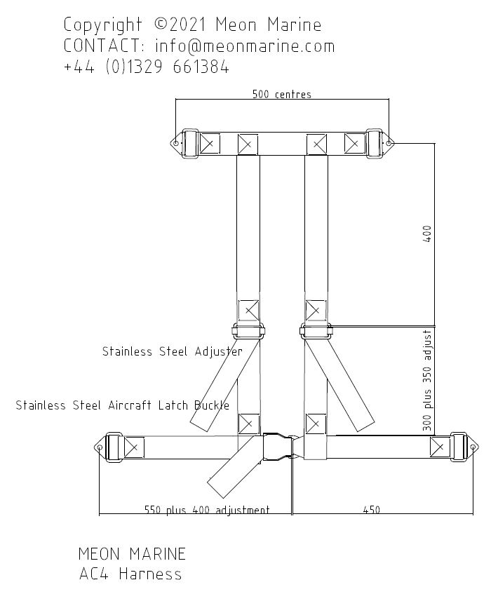 4 Point Stock Belt